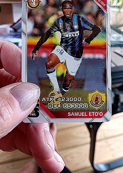 2006 Panini World Cup #084 Samuel Eto'o — front