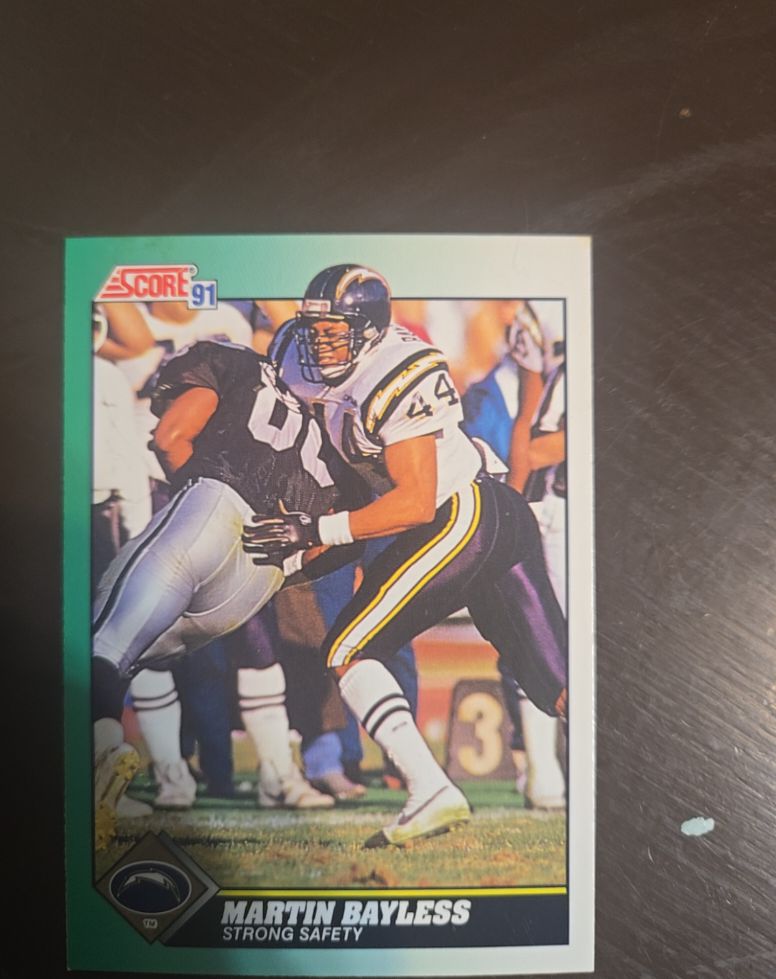 1991 Score #44 Martin Bayless — front