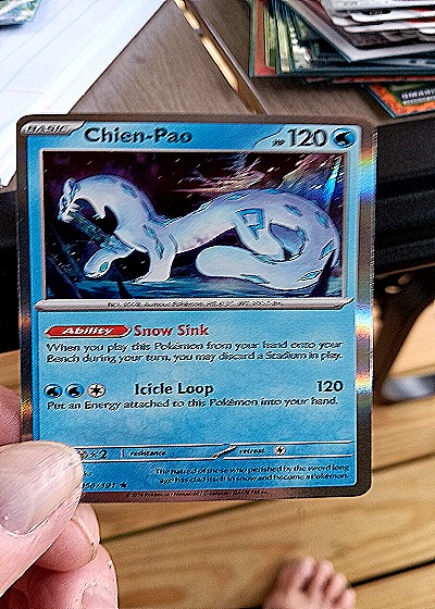 2024 Pokémon Surging Sparks #056 Chien-Pao — front