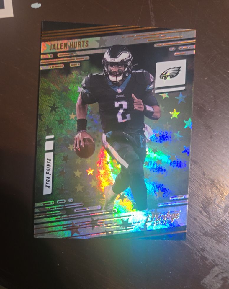 2021 Panini Prestige #109 Jalen Hurts Xtra Points Astral — front