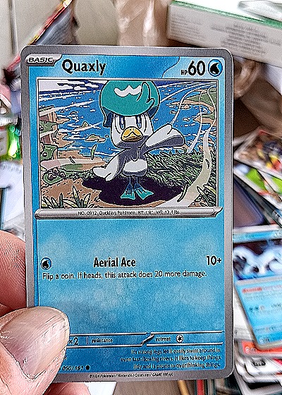 2023 Pokémon Scarlet & Violet Surging Sparks #050 Quaxly — front