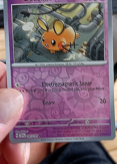 2023 Pokémon SV08: Surging Sparks #087 Dedenne — front