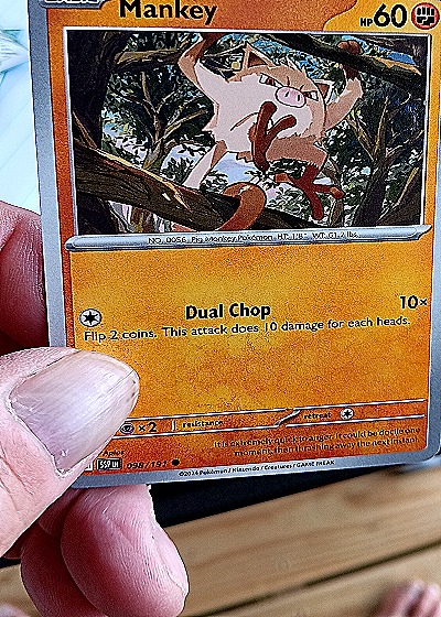2024 Pokémon Surging Sparks #098 Mankey — front