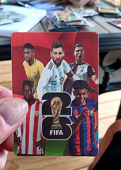 2022 Panini FIFA World Cup #FIFA 2022 Lionel Messi — back