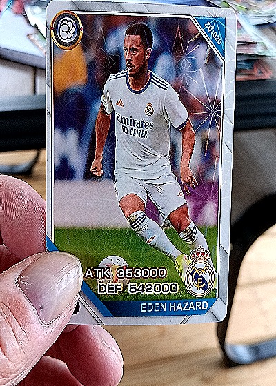 2021 Topps Merlin UEFA #Eden Hazard Real Madrid — front