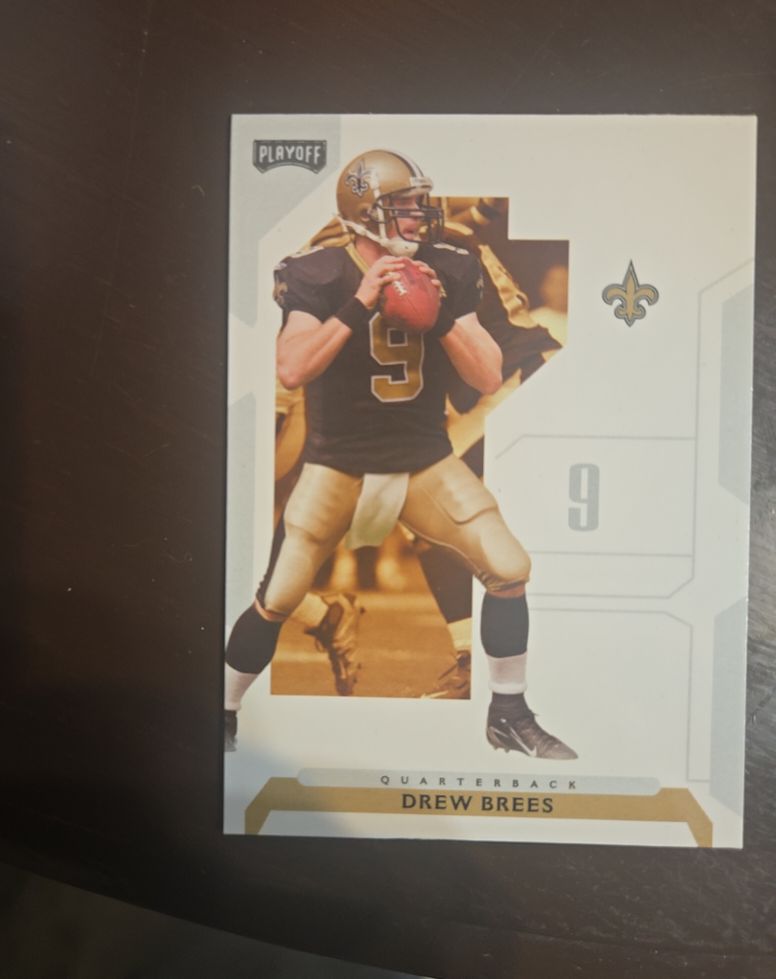 2006 Playoff NFL Playoffs #68 Drew Brees — front