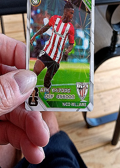 2023 FIFA 365 Nico Williams Athletic Club — front