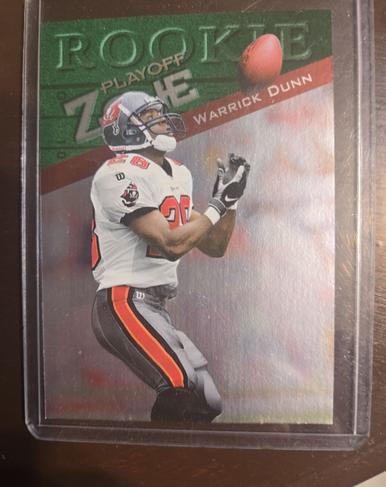 1997 Playoff Zone #130 Warrick Dunn — front