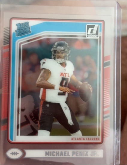 2024 Panini Clearly Donruss #59 Michael Penix Jr. — front