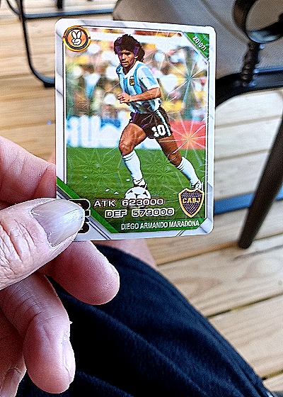2014 Unknown #10 Diego Armando Maradona — front
