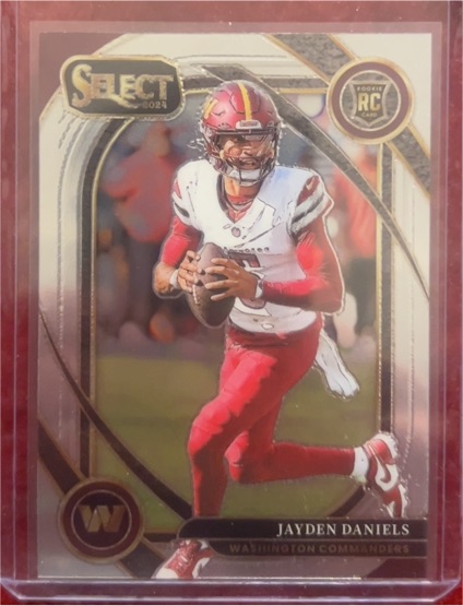 2024 Panini Select #217 Jayden Daniels Club Level Rookie — front