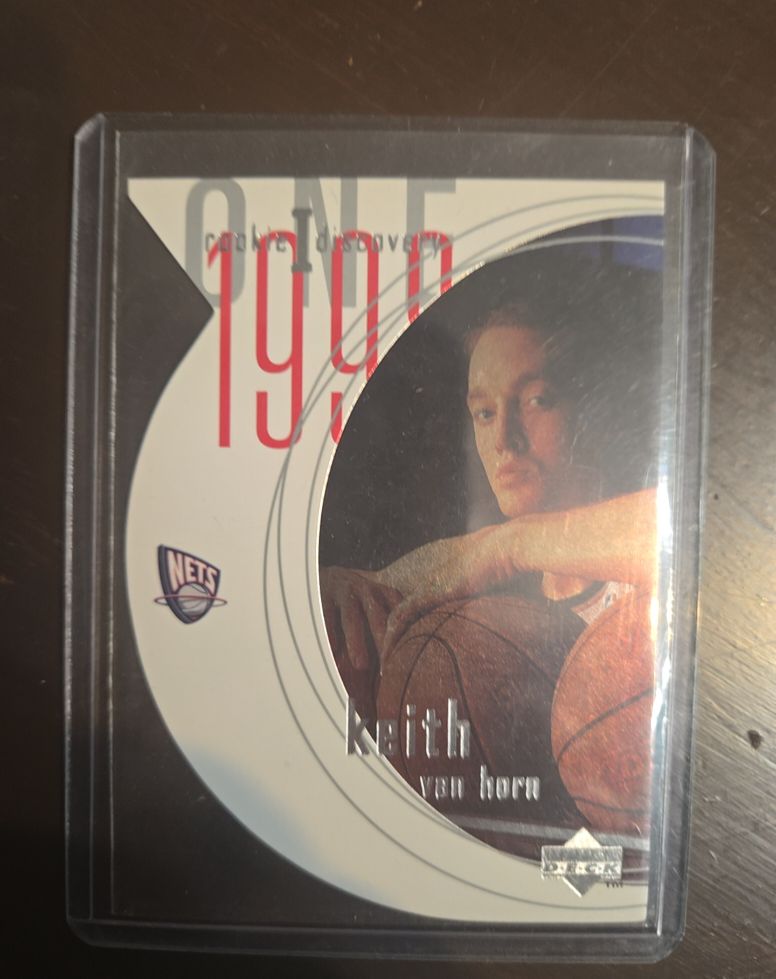 1997-98 Upper Deck Rookie Discovery I #R2 Keith Van Horn — front