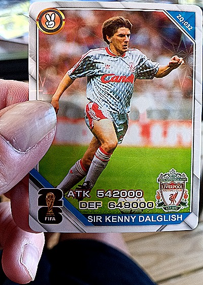 2022 FIFA #ZQ-032 Sir Kenny Dalglish — front