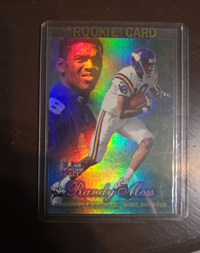 1998 Fleer Flair Showcase Row 2 #5 Randy Moss — front