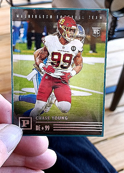 2020 Panini Chronicles #PA-35 Chase Young — front