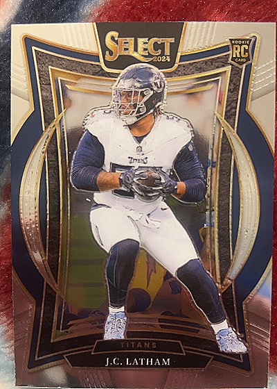 2024 Panini Select #11 J.C. Latham — front