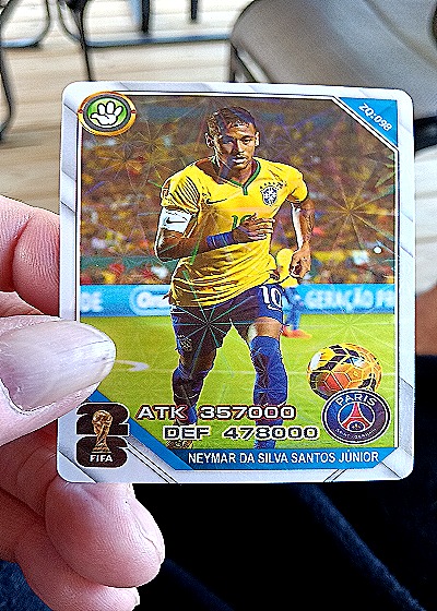 2022 FIFA Neymar da Silva Santos Junior #20/99 — front