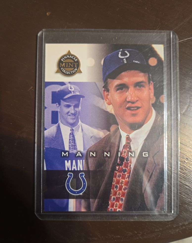 1998 Pinnacle Mint Collection #99 Peyton Manning — front