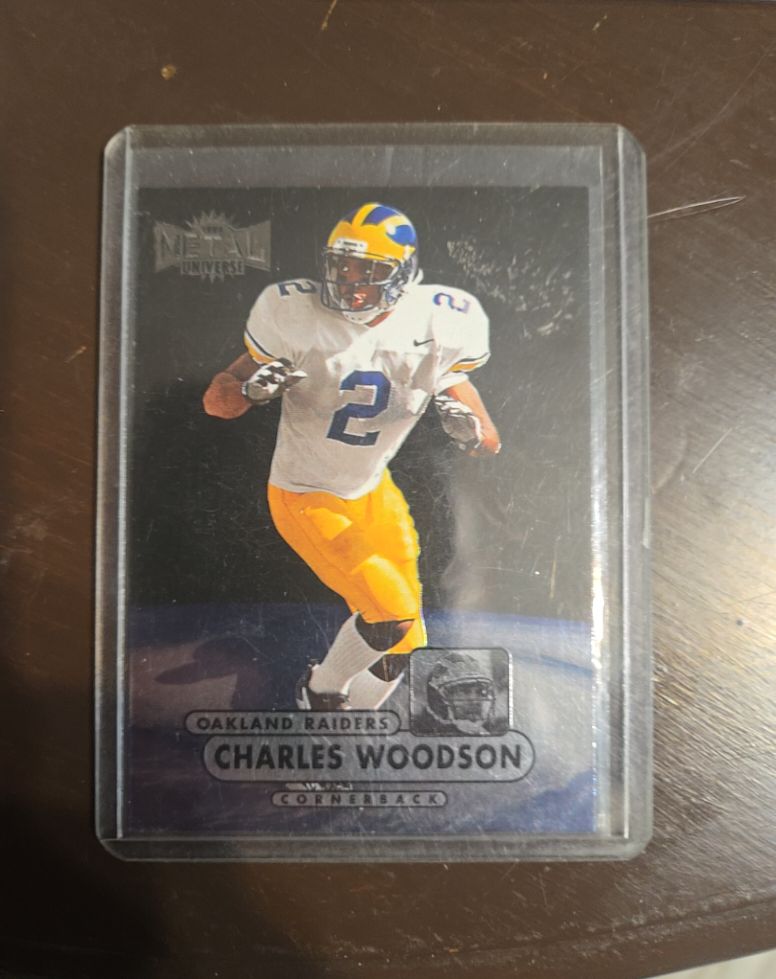 1998 Metal Universe #176 Charles Woodson — front