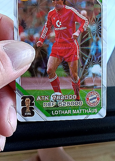 1990 Unknown Lothar Matthäus Bayern Munich — front