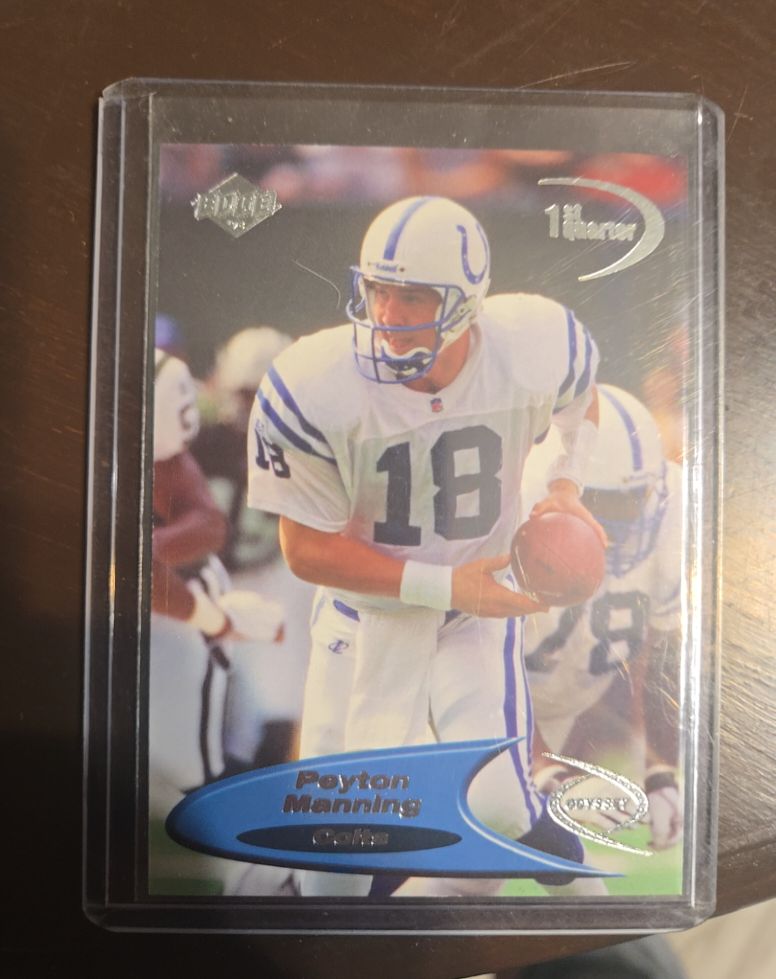 1998 Collector's Edge Odyssey #60 Peyton Manning — front