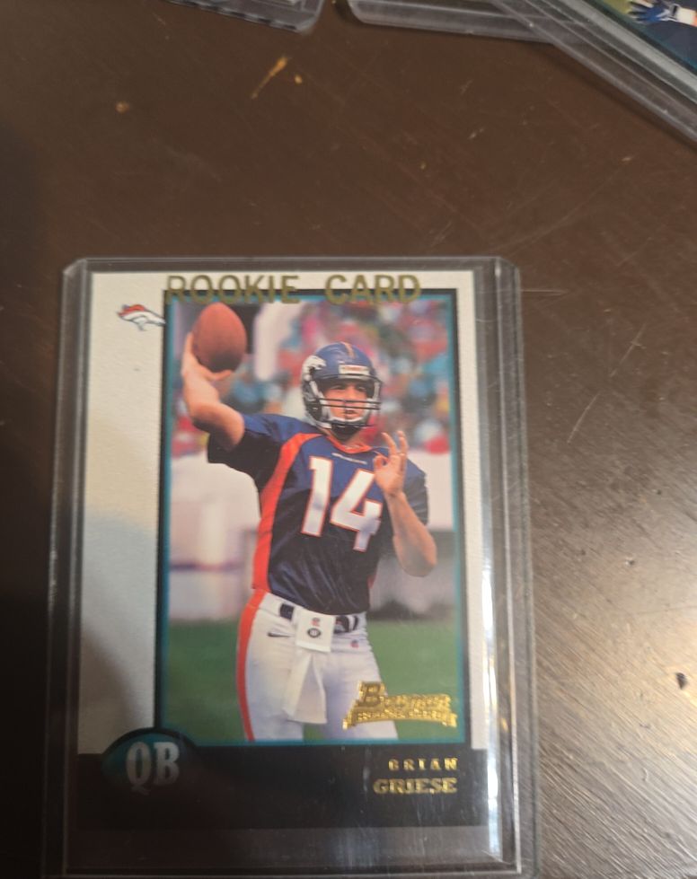 1998 Bowman #7 Brian Griese Rookie Card — front