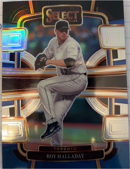2024 Panini Select Roy Halladay Silver Prizm — front
