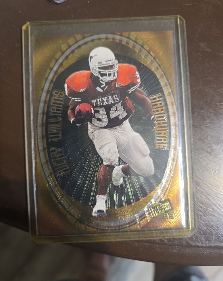 1999 Press Pass #HW2 Rickey Williams Hardware Rookie — front