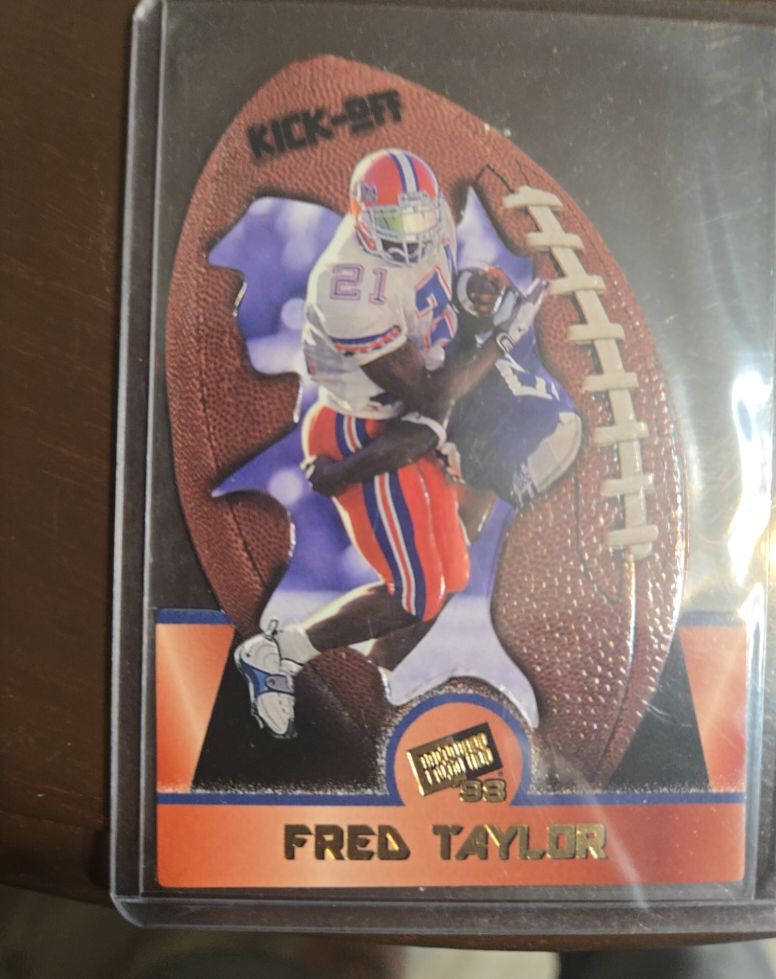 1998 Press Pass Kick-Off #KO29 Fred Taylor — front