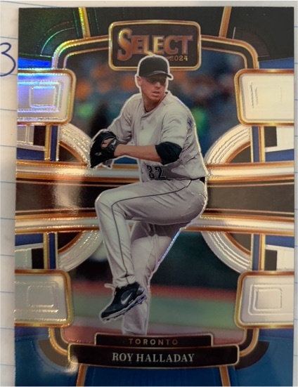 2024 Panini Select Baseball #59 Roy Halladay Concourse Level Silver Prizm — front