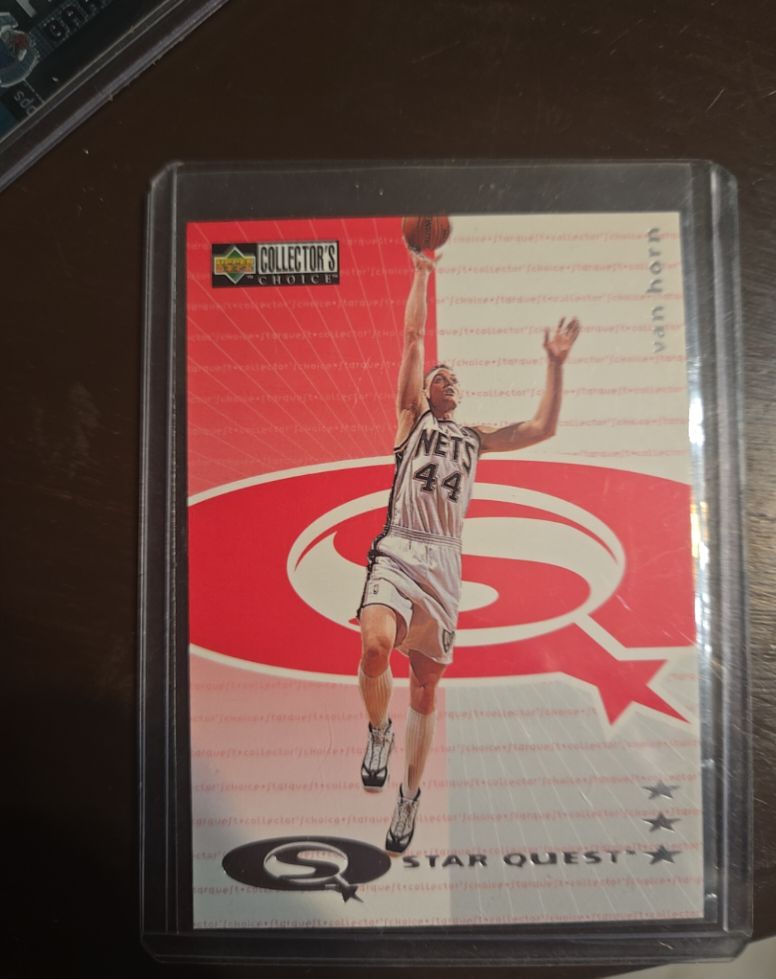 1997-98 Upper Deck Collector's Choice Star Quest #SQ45 Derrick Coleman — front