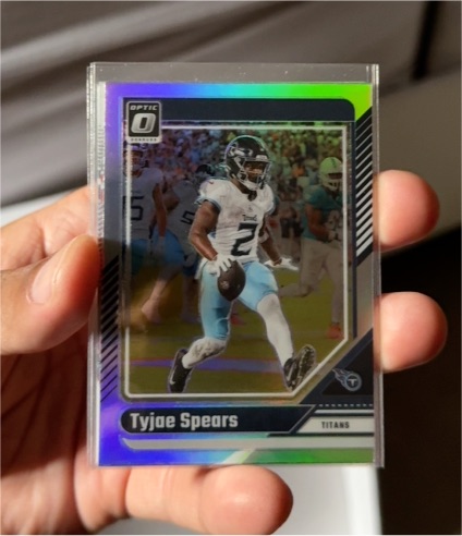 2024 Panini Donruss Optic #191 Tyjae Spears — front
