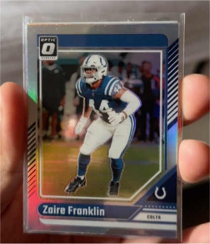 2024 Panini Donruss Optic #87 Zaire Franklin — front