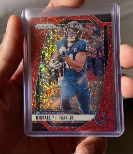 2024 Panini Prizm #123 Michael Pittman Jr. — front