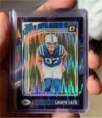2024 Panini Donruss Optic #267 Laiatu Latu — front