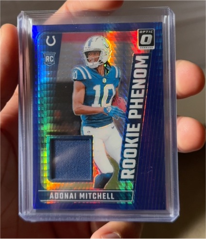 2024 Donruss Optic Rookie Phenom #RPB-AM Adonai Mitchell — front