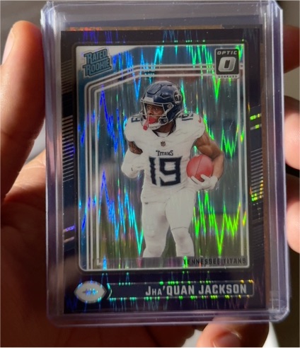 2024 Panini Donruss Optic #253 Jha'Quan Jackson — front