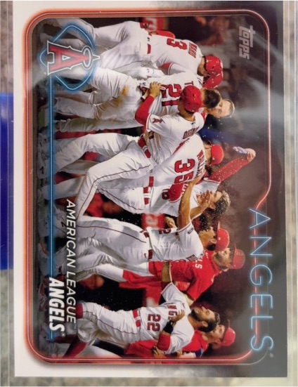 2024 Topps #279 Los Angeles Angels — front