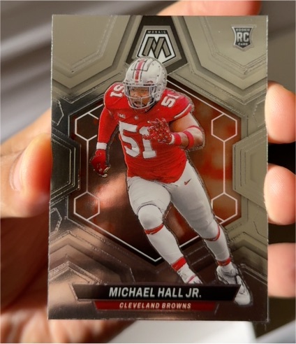 2024 Panini Mosaic #352 Michael Hall Jr. — front