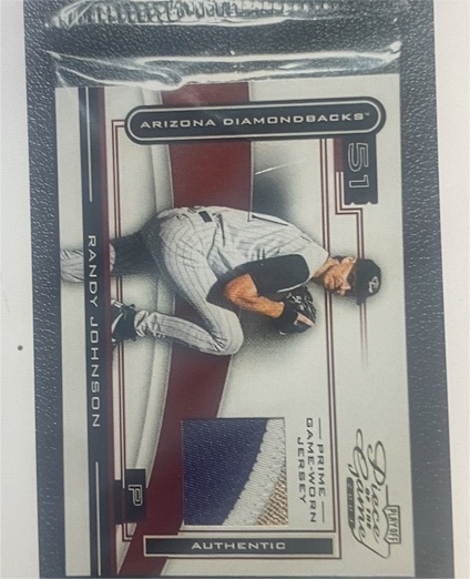 2003 Playoff Piece of the Game #POG-76 Randy Johnson — front