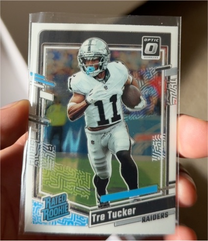 2023 Donruss Optic #261 Tre Tucker — front