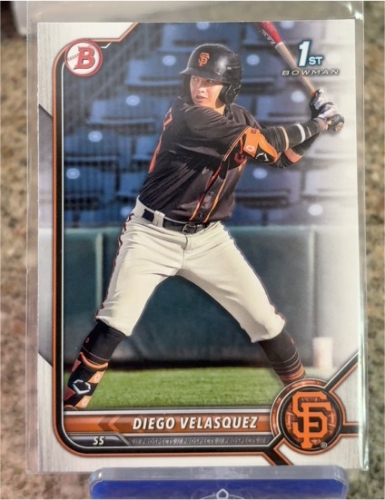 2022 Bowman #BP-110 Diego Velasquez — front