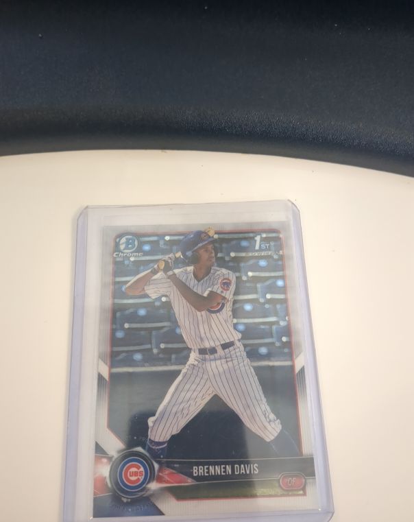 2022 Bowman Chrome 1st Bowman Brennen Davis — front