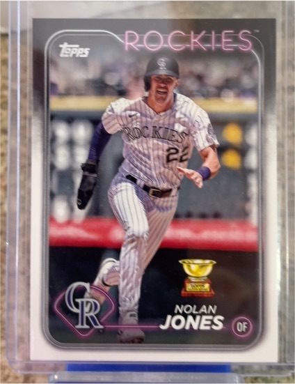 2024 Topps #374 Nolan Jones Colorado Rockies — front