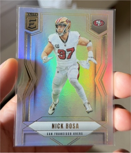 2025 Panini Donruss Elite #93 Nick Bosa — front