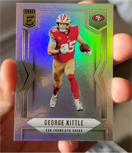 2025 Donruss Elite #16 George Kittle — front