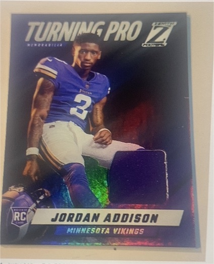 2023 Panini Zenith #TPM-JAN Jordan Addison — front