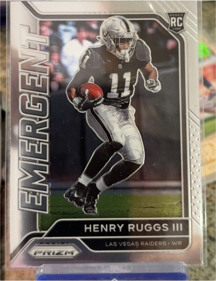 2020 Panini Prizm Emergent #11 Henry Ruggs III — front