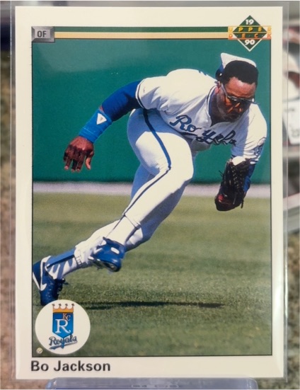 1990 Upper Deck #105a Bo Jackson — front