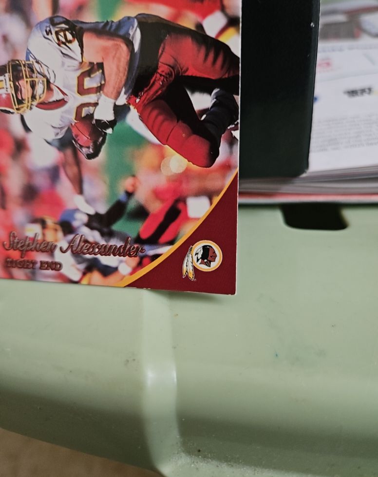 1999 Pacific Football Stephen Alexander — front